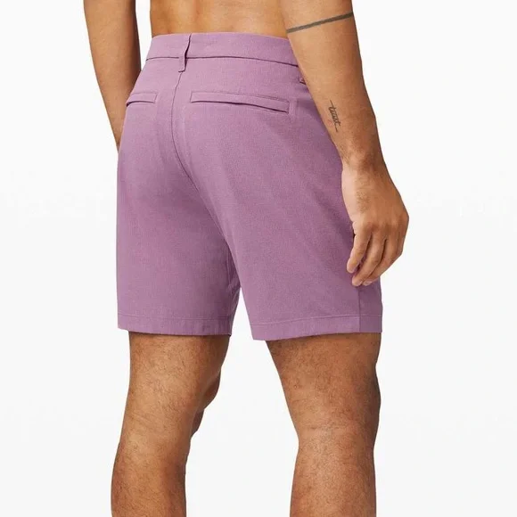 Lululemon Commission Short 7" Light Mens 32 in Amethyst Velvet - Picture 3 of 9